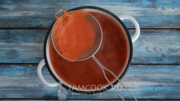 ШАГ 7. сок томатный с мякотью на зиму