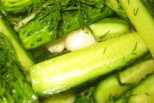 Малосольные огурцы