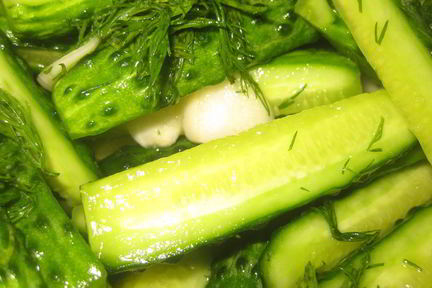 Малосольные огурцы