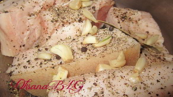 ШАГ 3. сало в рассоле