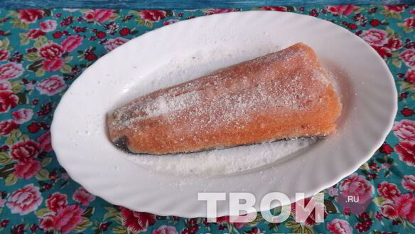 ШАГ 2. семга слабосоленая