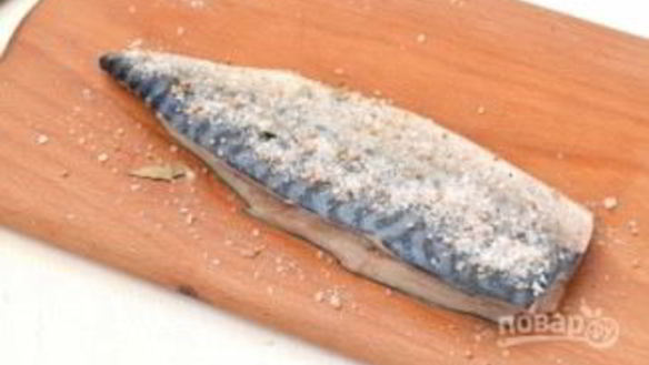 ШАГ 5. соленая скумбрия