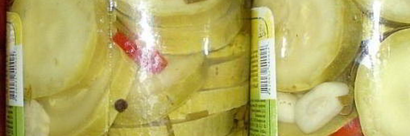 Соленые кабачки на зиму