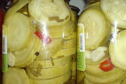 Соленые кабачки на зиму
