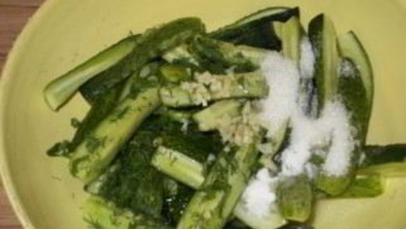 ШАГ 4. соленые огурцы без закатки на зиму