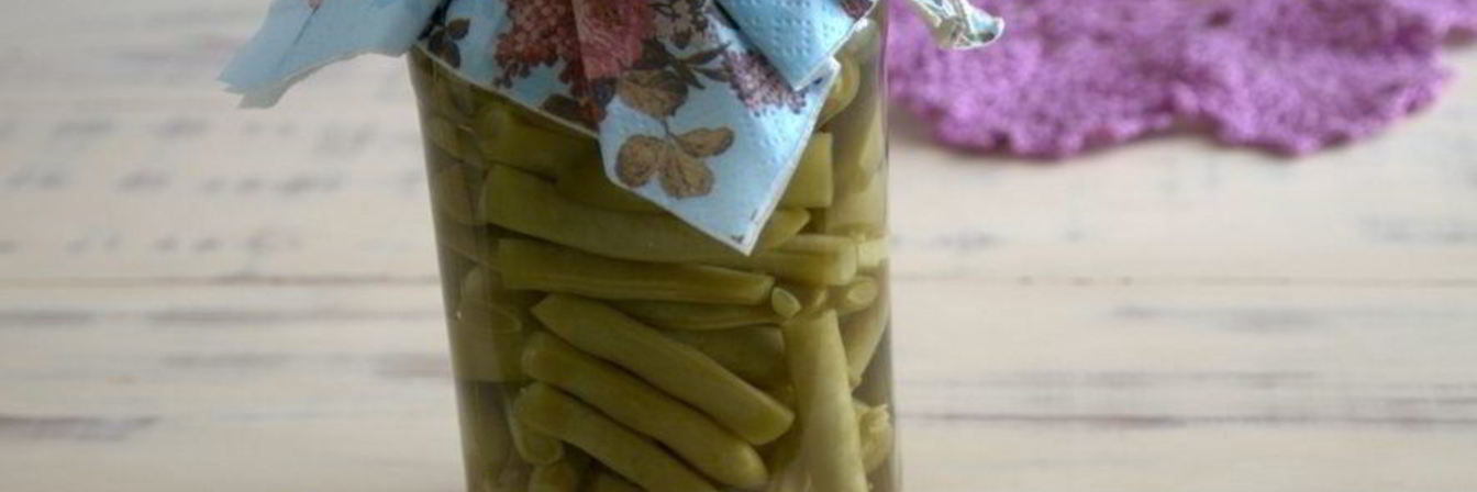 Стручковая фасоль на зиму