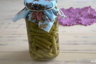 Стручковая фасоль на зиму