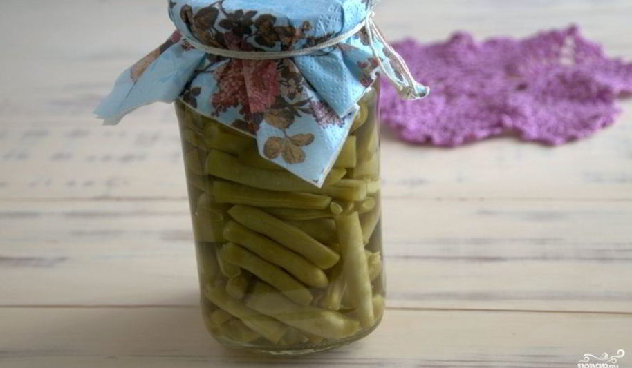 Рецепт стручковая фасоль на зиму