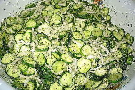 Свежие огурчики на зиму