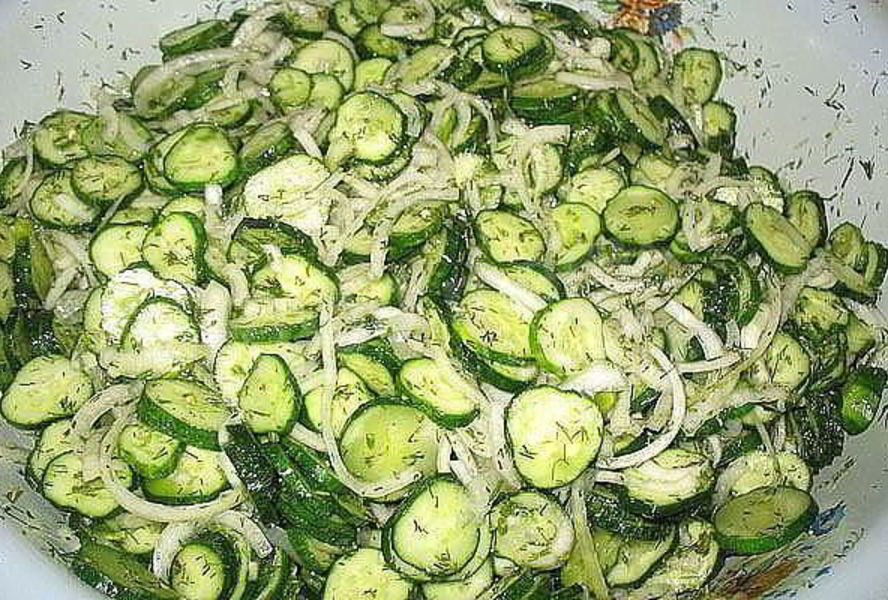 Свежие огурчики на зиму