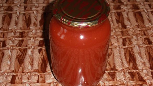 ШАГ 6. томатный сок, законсервированный на зиму