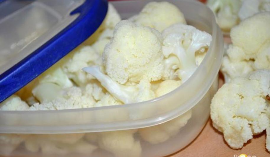 Рецепт цветная капуста замороженная на зиму