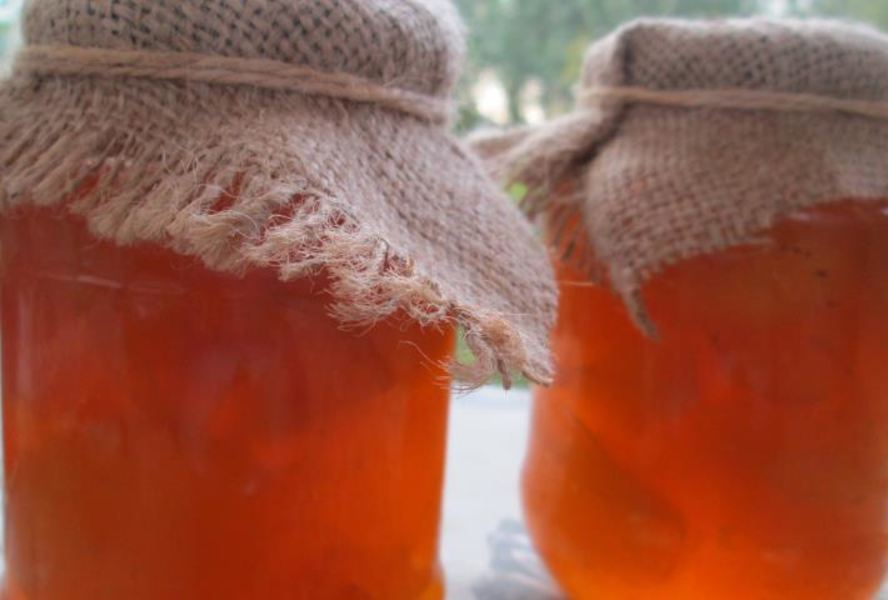 Абрикосовое варенье на коньяке