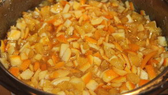 ШАГ 3. апельсиновое варенье