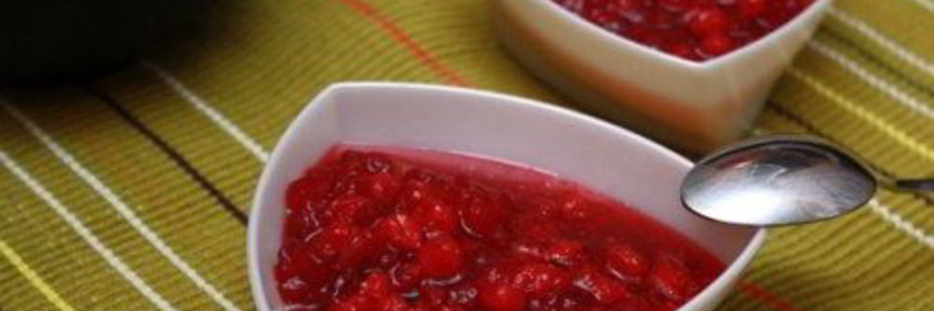 Брусничное варенье с лимоном в мультиварке