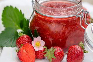 Клубничное варенье через блендер