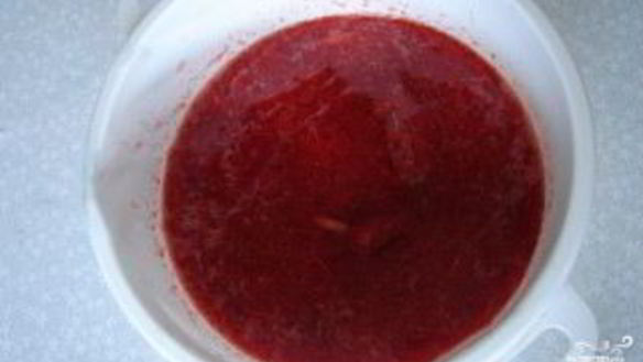 ШАГ 2. клубничное варенье через блендер