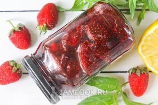 Клубничное варенье с лимоном