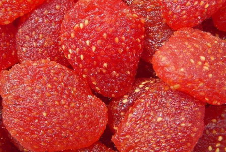 Клубничные цукаты