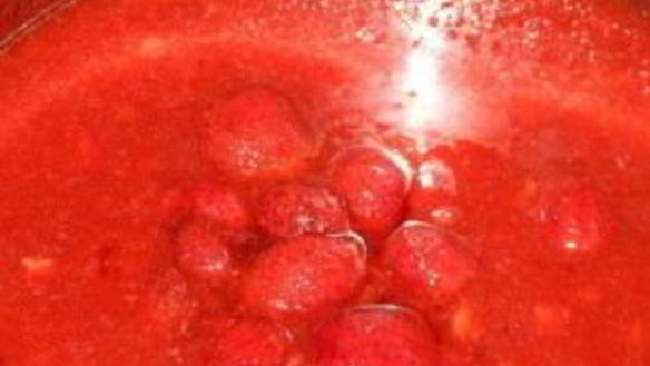 ШАГ 4. конфитюр клубничный