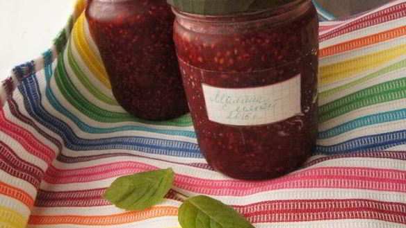 ШАГ 4. малиновое варенье с мятой