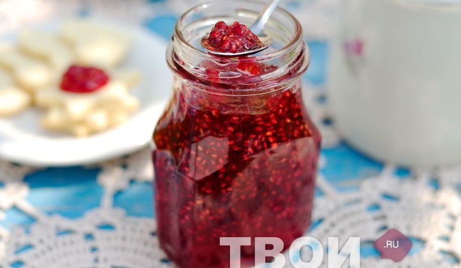 Рецепт малиновое варенье