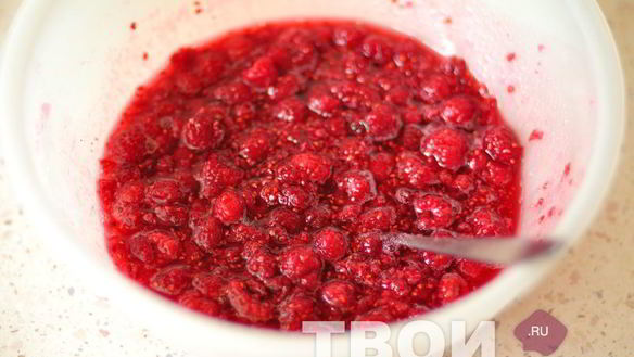 ШАГ 2. малиновое варенье