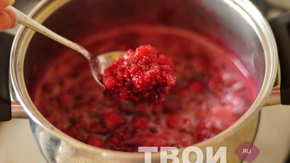 ШАГ 4. малиновое варенье