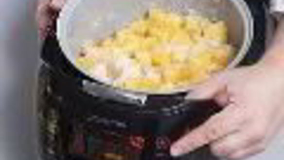 ШАГ 3. персиковое варенье с апельсинами в мультиварке