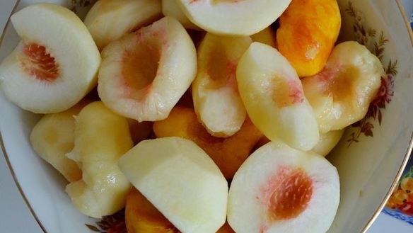 ШАГ 2. персиковый конфитюр