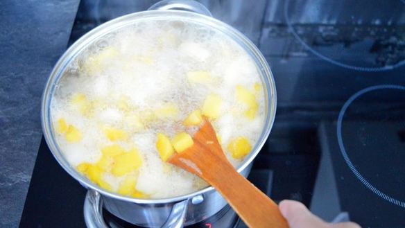 ШАГ 4. персиковый конфитюр