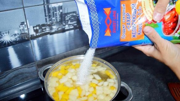 ШАГ 5. персиковый конфитюр