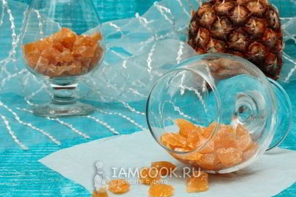 Цукаты из ананаса