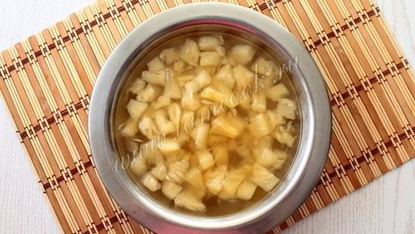 ШАГ 4. цукаты из ананаса