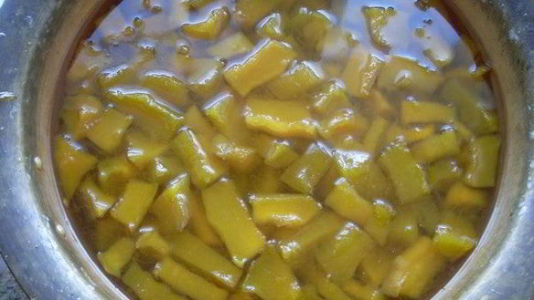 ШАГ 3. цукаты из тыквы