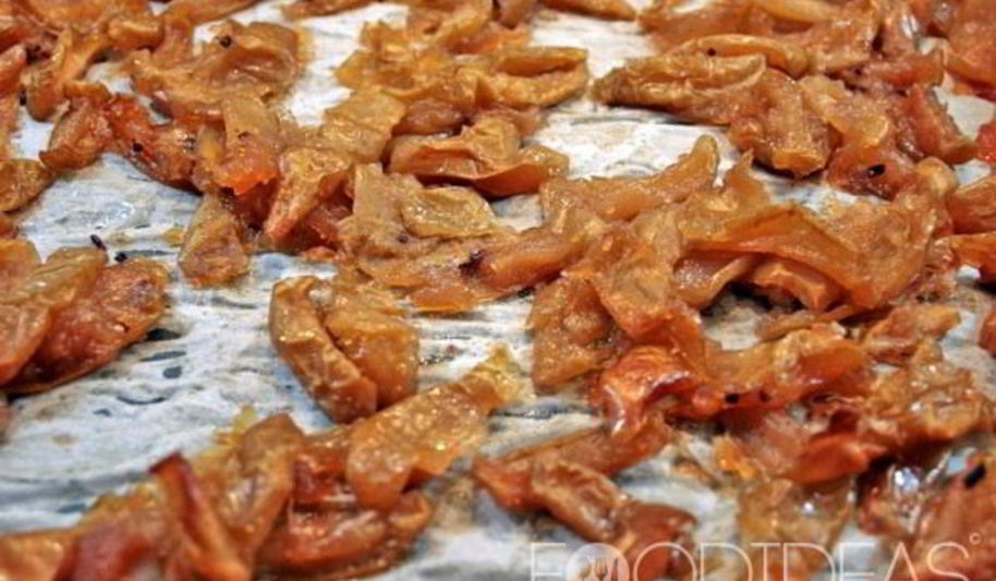 Рецепт цукаты из яблок