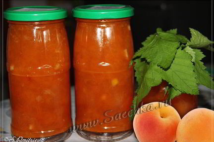 Варенье из абрикосов с лимонным соком