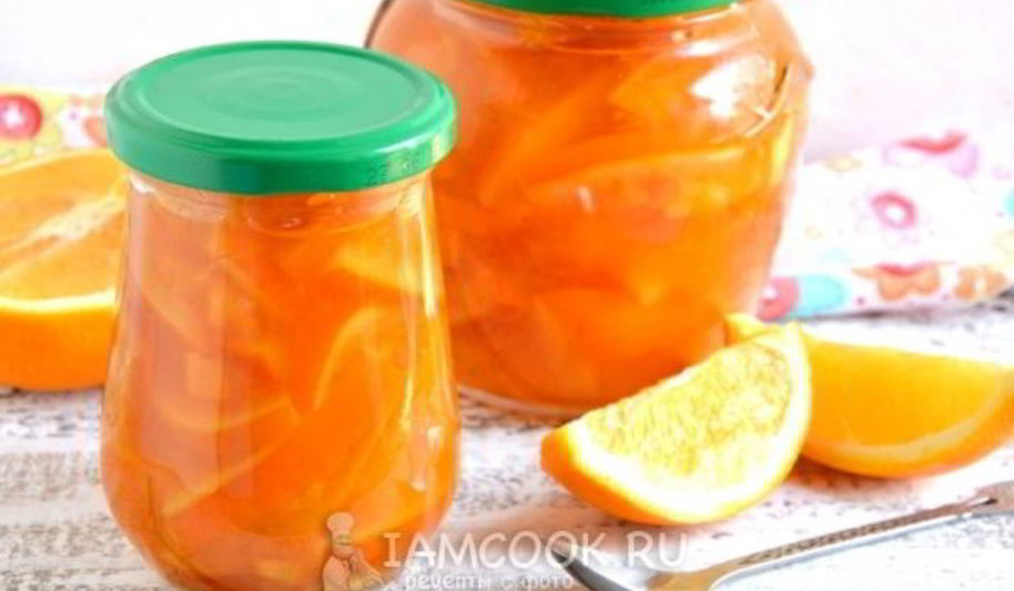 Рецепт варенье из апельсинов с кожурой