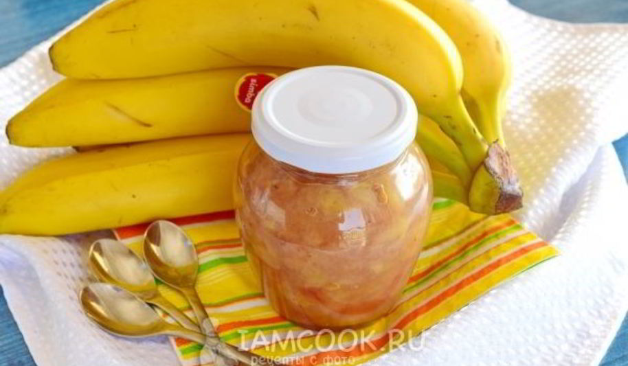 Рецепт варенье из бананов