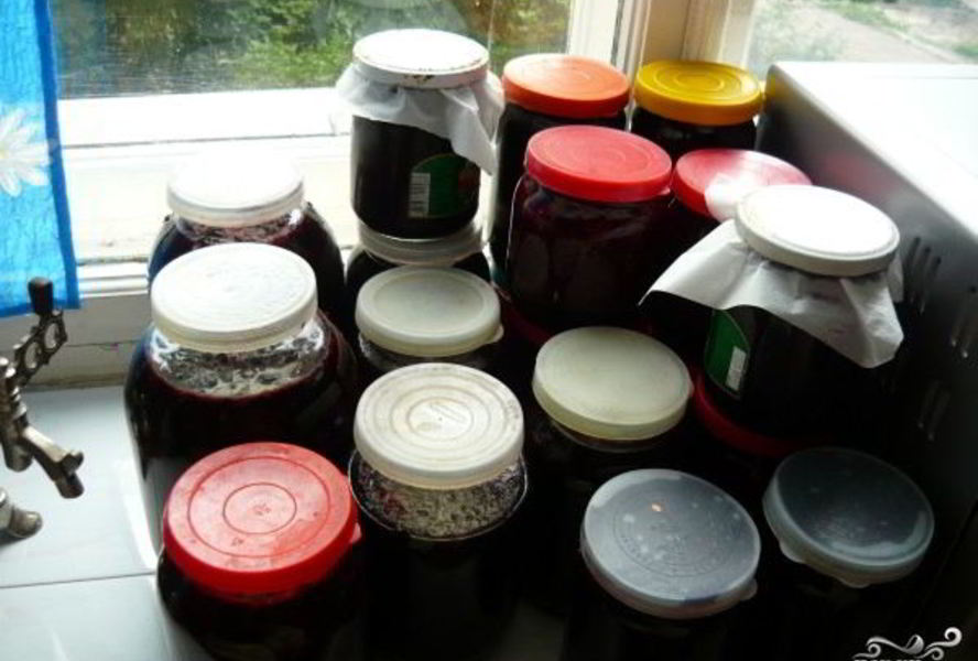 Варенье из черемухи с косточками