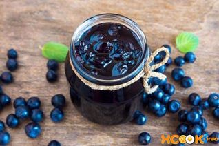 Варенье из черники с лимоном