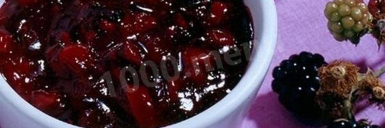Варенье из ежевики на зиму