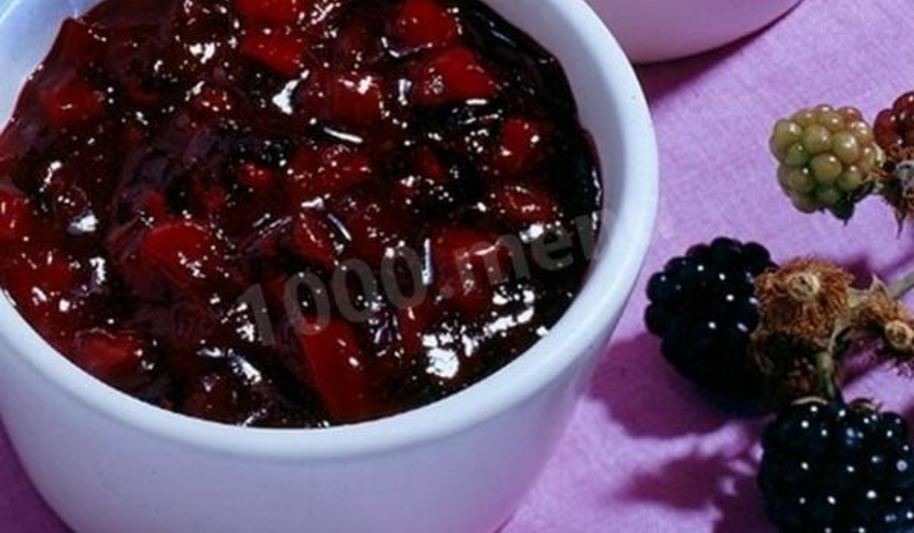 Рецепт варенье из ежевики на зиму