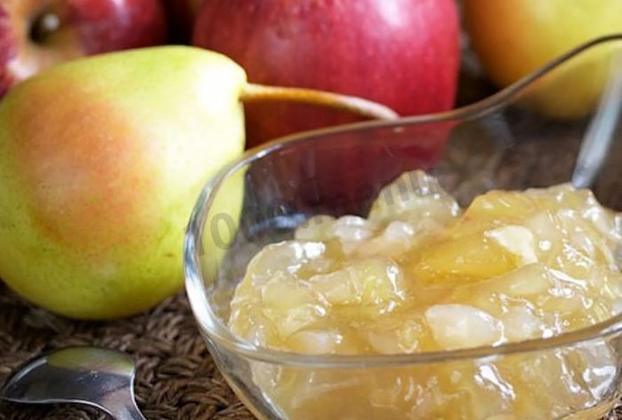 Варенье из груш и яблок на зиму