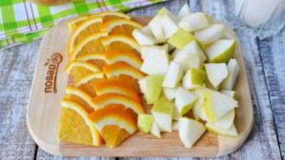 ШАГ 2. варенье из груш с апельсином