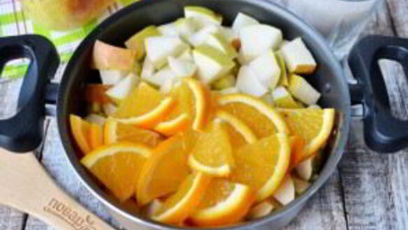 ШАГ 3. варенье из груш с апельсином