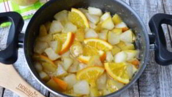 ШАГ 5. варенье из груш с апельсином