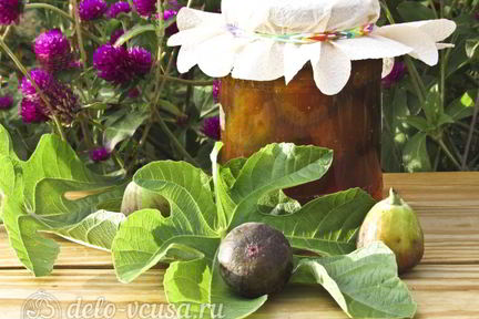 Варенье из инжира с лимоном