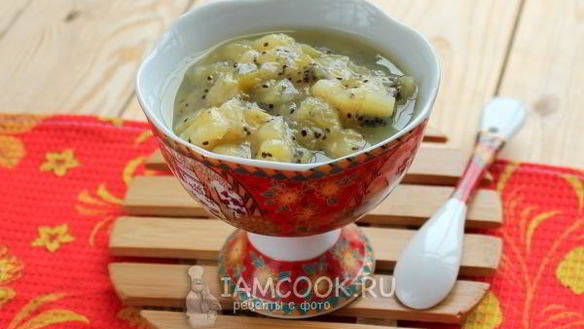 ШАГ 12. варенье из киви и банана