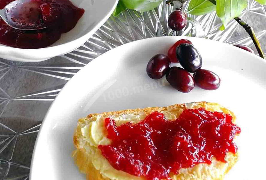 Варенье из кизила без косточек